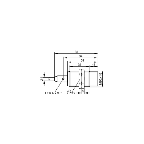Индуктивный датчик IIM203 Индуктивный датчик IIM203
