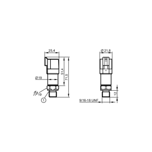 Преобразователь давления PU1702