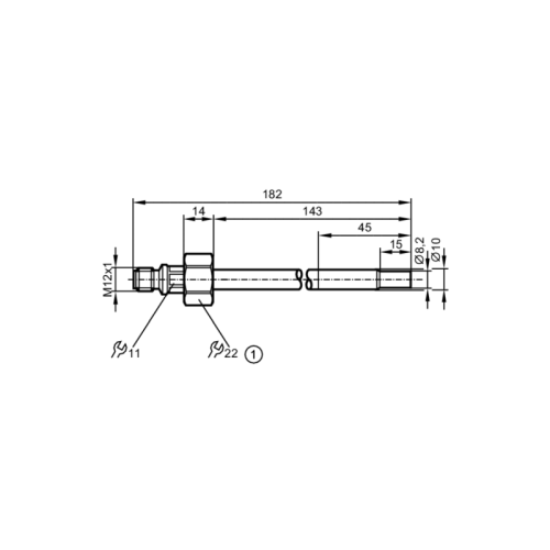 Датчик потока для подключения к оценочной электронике SF5703