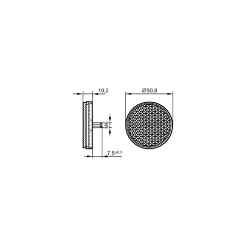 Рефлектор для рефлекторных датчиков E20956 Рефлектор для рефлекторных датчиков E20956