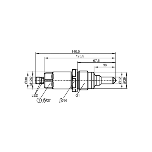 Датчик для обнаружения предельного уровня LMT302