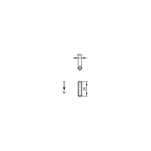 Демпфирующий магнит E12518