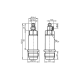 Электронный датчик давления PM1606