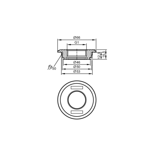 Присоединительный фитинг Varivent E33221 Присоединительный фитинг Varivent E33221
