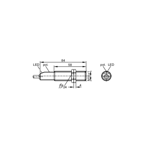 Емкостной датчик KG5043 KG5043 Емкостной датчик KG5043 KG5043