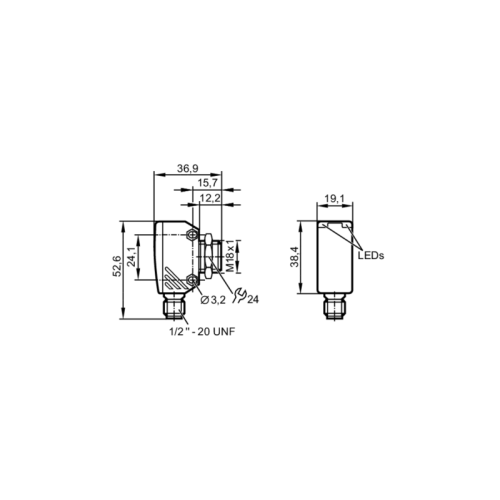 Рефлекторный датчик OGP080