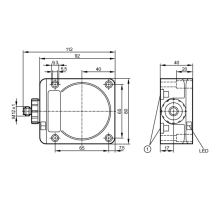 Индуктивный датчик ID5075 ID5075
