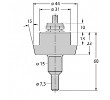Датчик потока TURCK FCS-DN25A4-NA/D100