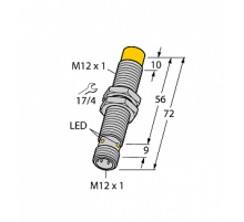 Индуктивный датчик TURCK NI8U-M12EE-AP6X-H1141