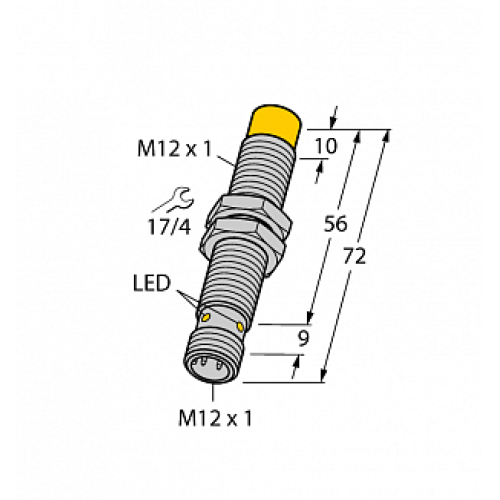 Индуктивный датчик TURCK NI8U-M12EE-AP6X-H1141 Индуктивный датчик TURCK NI8U-M12EE-AP6X-H1141