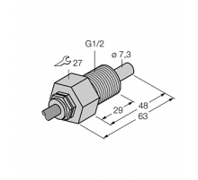 Датчик потока TURCK FCS-GL1/2A4-NAEX
