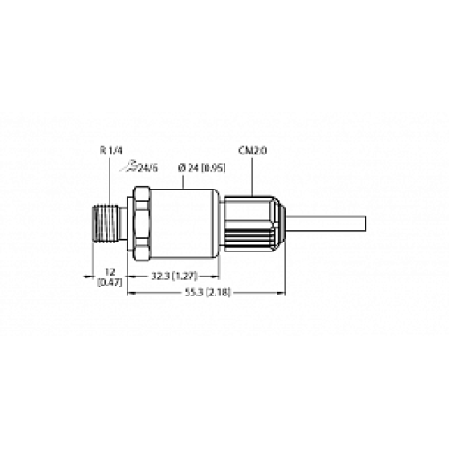 Датчик давления TURCK PT1R-1004-I2-CM2.0/O Датчик давления TURCK PT1R-1004-I2-CM2.0/O