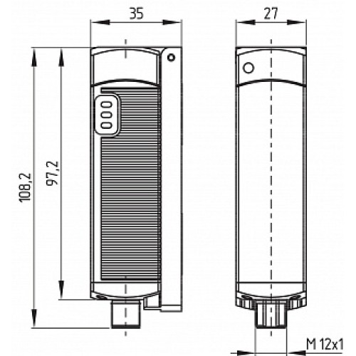Индуктивный датчик безопасности Schmersal CSS12-34F1-V-D-M-ST Индуктивный датчик безопасности Schmersal CSS12-34F1-V-D-M-ST