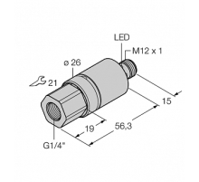 Датчик давления TURCK PC001V-201-2UPN8X-H1141