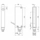 Световая завеса Datasensing BX80B/2N-0H