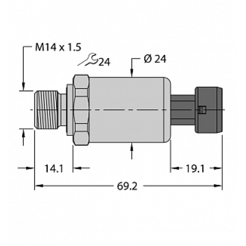 Датчик давления TURCK PT600R-2119-I2-MP11 Датчик давления TURCK PT600R-2119-I2-MP11