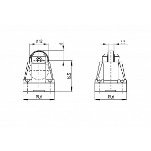 Kонцевой выключатель безопасности Schmersal TR256-20Z-M20 Kонцевой выключатель безопасности Schmersal TR256-20Z-M20