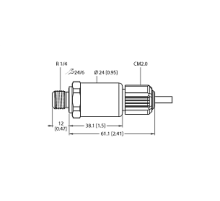 Датчик давления TURCK PT10R-2004-I2-CM2.0/O