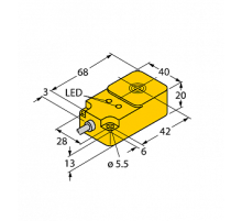 Индуктивный датчик TURCK BI20-Q20-AP45X2LD