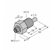 Датчик потока TURCK FCS-GL1/2A4-NAEX-H1141
