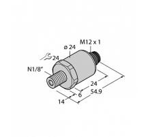 Датчик давления TURCK PT300PSIG-1014-I2-H1143