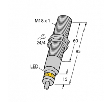 Индуктивный датчик TURCK BI5-EM18D-VP6X/S120