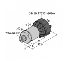 Датчик давления TURCK PT15PSIG-1005-I2-DA91/X