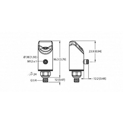 Датчик давления TURCK PS310-1-04-LI2UPN8-H1141