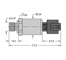 Датчик давления TURCK PT600R-2104-I2-DT043P