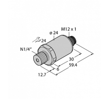 Датчик давления TURCK PT60PSIG-2003-I2-H1143/X