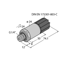 Датчик давления TURCK PT60R-2004-U1-DC95
