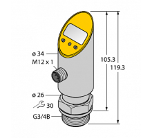 Датчик давления TURCK PS100R-606-2UPN8X-H1141