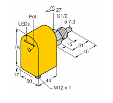 Датчик потока TURCK FCS-G1/2A4P-AP8X-H1141