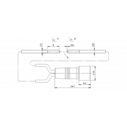 Оптоволоконный кабель Balluff BOH TI-G02-008-01-S49F Оптоволоконный кабель Balluff BOH TI-G02-008-01-S49F