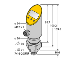 Датчик давления TURCK PS001A-505-2UPN8X-H1141