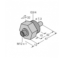 Датчик потока TURCK FCS-G3/4A4-NA-H1141