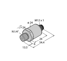 Датчик давления TURCK PT750PSIG-1003-I2-H1143/X