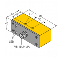 Индуктивный датчик TURCK NI30-Q130-ADZ30X2-B1131