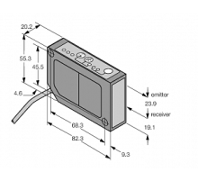  Лазерный датчик расстояния Banner LG10A65PI