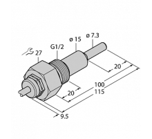 Датчик потока TURCK FCS-G1/2A4-NAEX/AL100