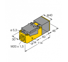 Индуктивный датчик TURCK NI20NF-CP40-VP4X2