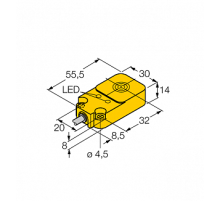 Индуктивный датчик TURCK NI20-Q14-AN6X2