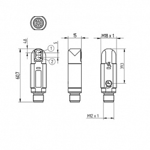 Оптический датчик Wenglor OLWK503A0002 Оптический датчик Wenglor OLWK503A0002