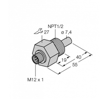 Датчик потока TURCK FCS-N1/2A4-NAEX-H1141
