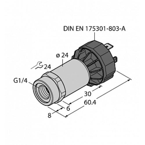 Датчик давления TURCK PT100R-2001-I2-DA91/X