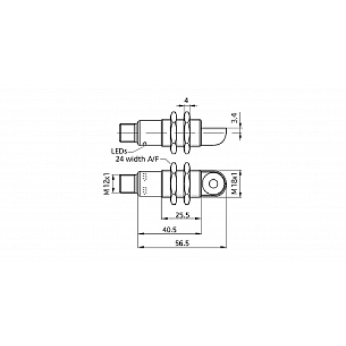 Ультразвуковой датчик Microsonic pico+15/WK/F/A Ультразвуковой датчик Microsonic pico+15/WK/F/A