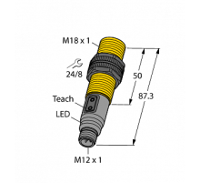 Емкостной датчик уровня TURCK BCT5-S18-UN6X2T-H1151