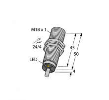 Индуктивный датчик TURCK BI8-M18-AP6X