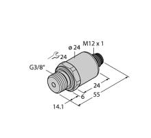 Датчик давления TURCK PT25R-1045-I2-H1141/X