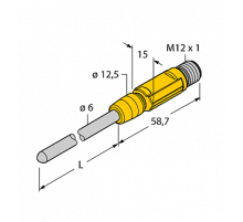 Датчик температуры TURCK TTM-206A-CF-LIUPN-H1140-L300